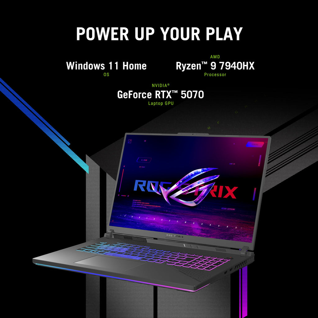 ASUS ROG Strix G18 G814PP-DS94 — RTX 5070, Ryzen 9 8940HX, 16GB, 1TB SSD