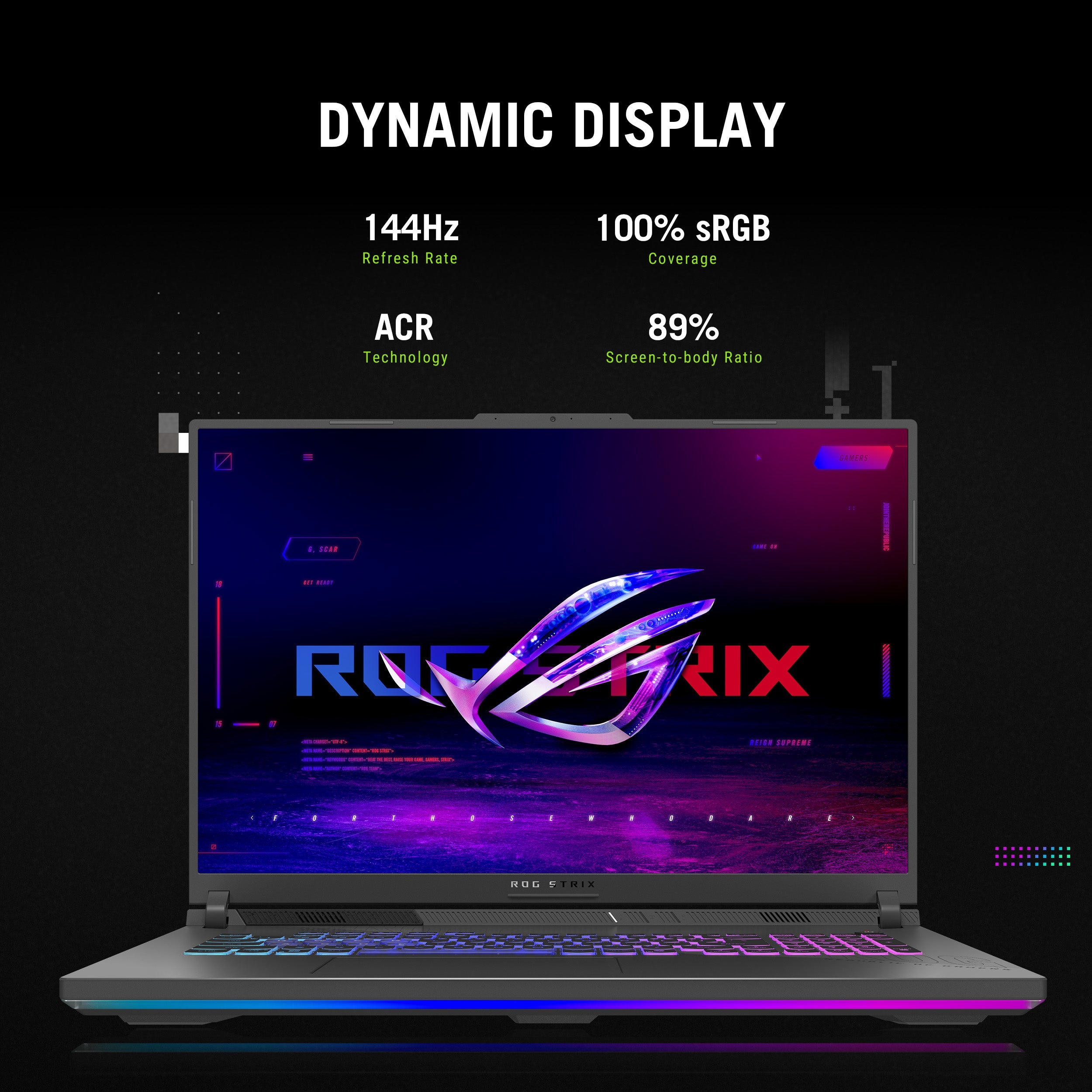 ASUS ROG Strix G18 G814PH-ES94 — RTX 5050, Ryzen 9 8940HX, 16GB, 1TB SSD