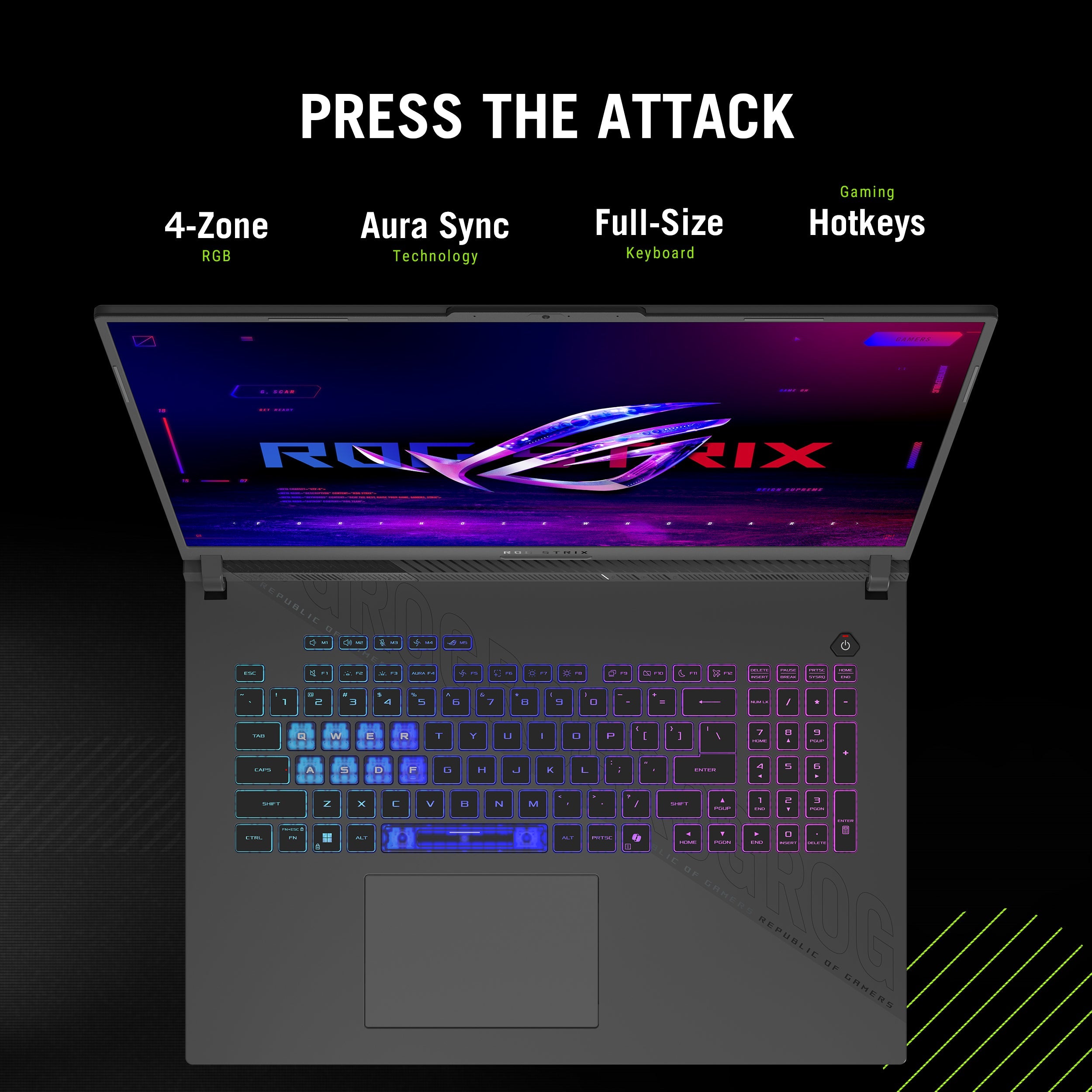ASUS ROG Strix G18 G814PP-DS94 — RTX 5070, Ryzen 9 8940HX, 16GB, 1TB SSD