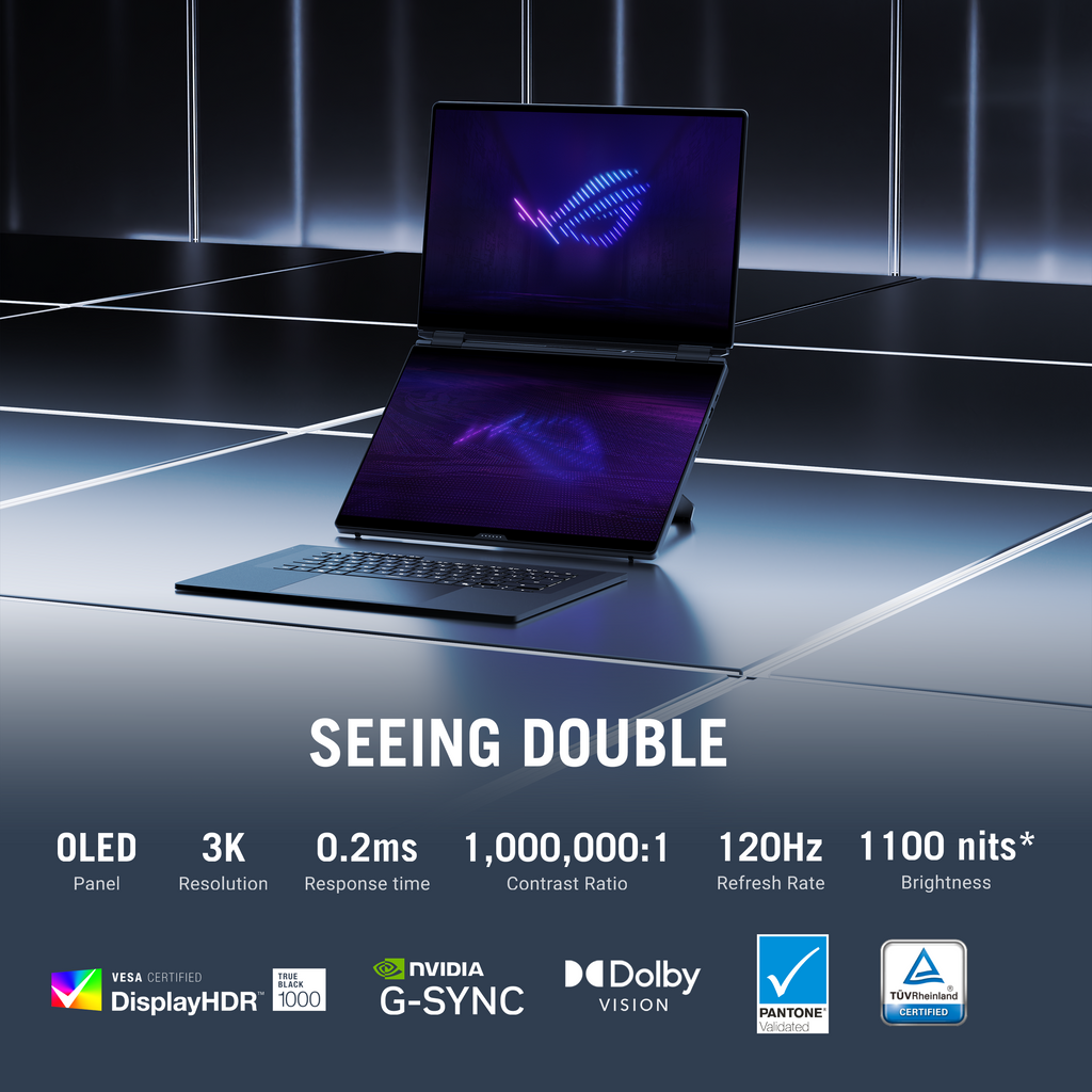 ASUS ROG Zephyrus Duo (2026) GX651AX-DB96 Gaming Laptop