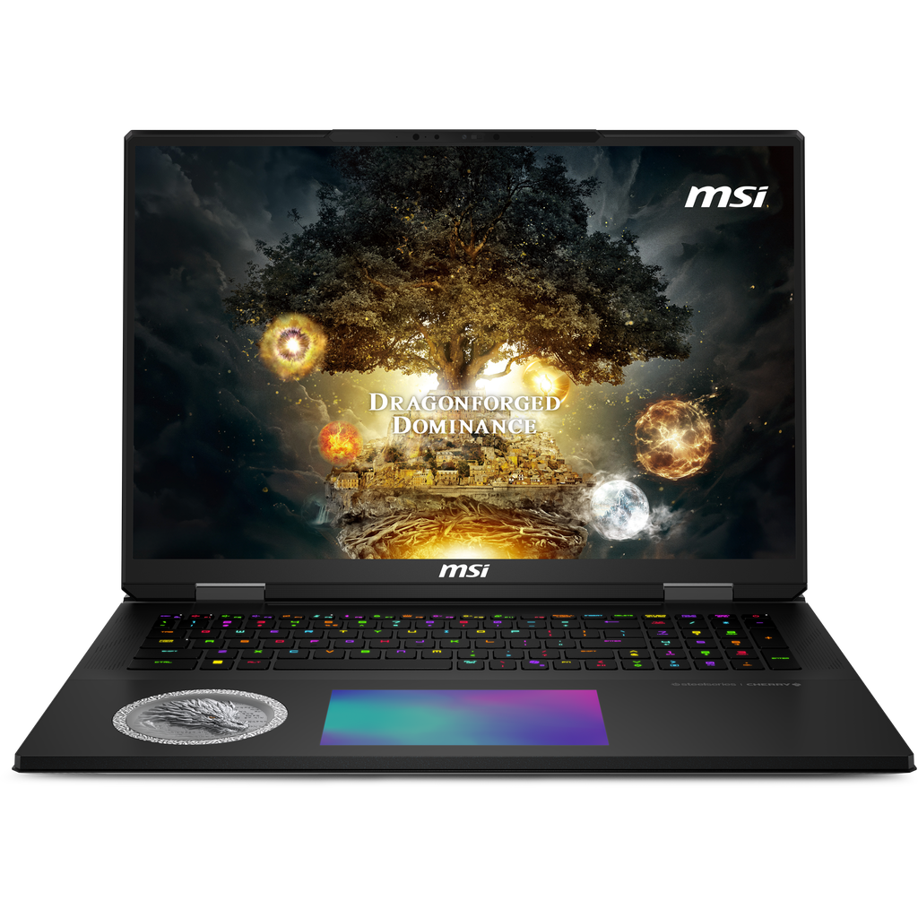 MSI Titan 18 HX Dragon Norse Myth A2XWIG-442US — RTX 5080, Ultra 9 285HX, 64GB, 6TB